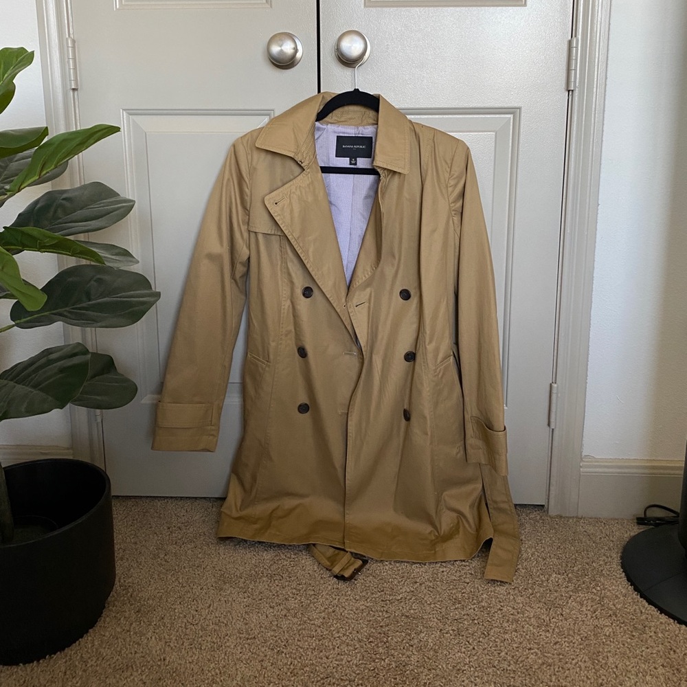 Banana republic trench coat